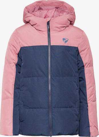 ZIENER Athletic Jacket 'Paale' in Blue: front