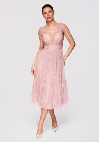 Robe de soirée Ombre en beige