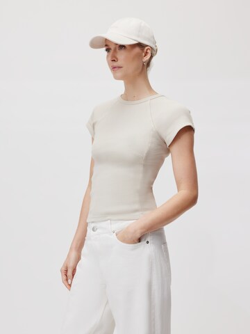 T-shirt 'Kora' LeGer by Lena Gercke en beige : devant