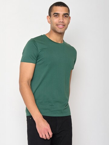 T-Shirt GREENBOMB en vert : devant