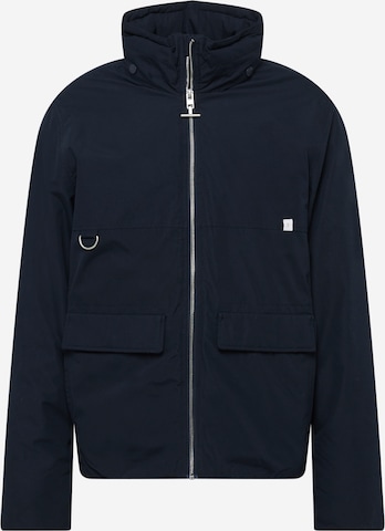 FARAH Between-Season Jacket 'ASPEN' in Blue: front