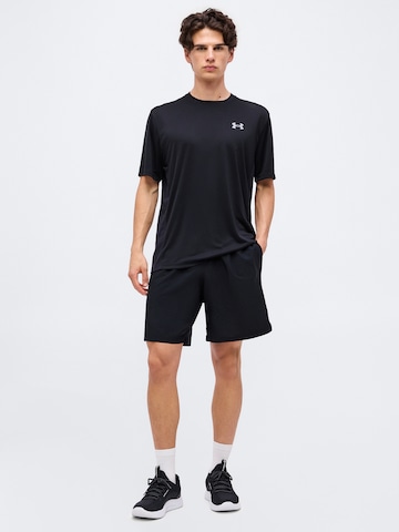 UNDER ARMOUR Funktsionaalne särk 'Tech Utility', värv must