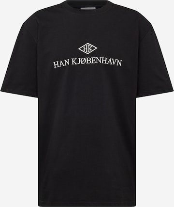 T-Shirt Han Kjøbenhavn en noir : devant