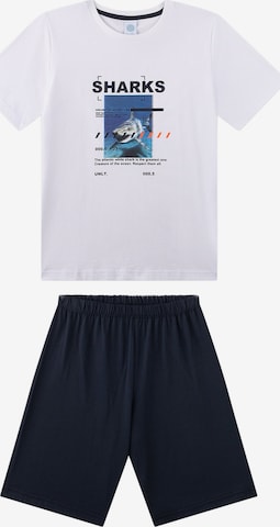 Pyjama Sanetta en bleu : devant