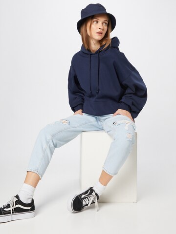 WEEKDAY Sweatshirt in Blau