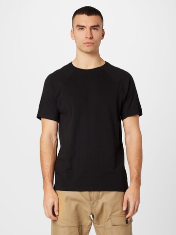 T-Shirt G-Star RAW en noir : devant