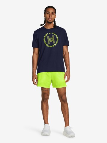 UNDER ARMOUR Regular Sportbroek 'Launch 5' in Groen