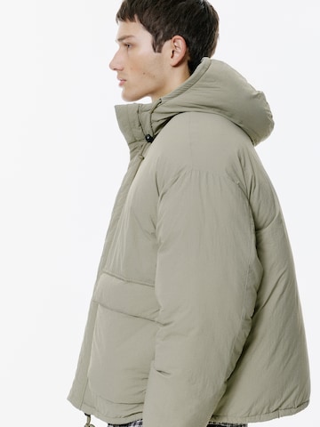 Veste d’hiver Pull&Bear en vert