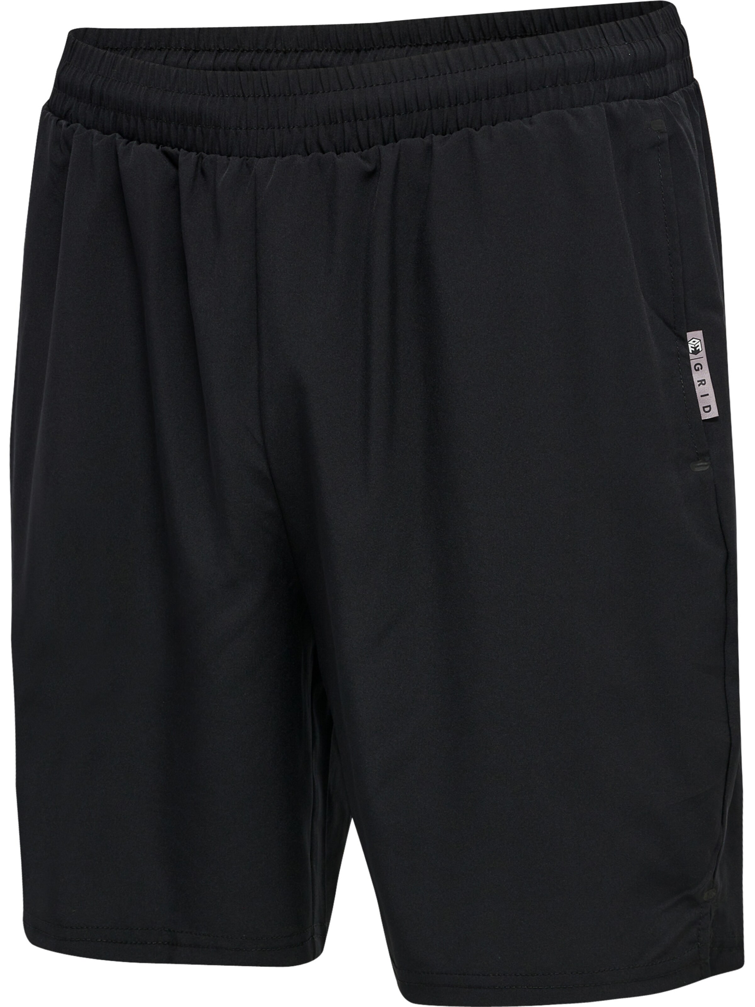 Hummel Regular Sportbroek 'Move Grid' in Zwart