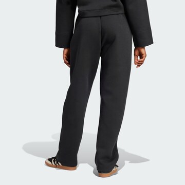 Largi Pantaloni de la ADIDAS ORIGINALS pe negru