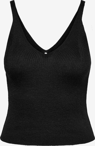 ONLY Knitted Top 'Lina' in Black: front