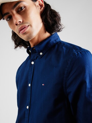 TOMMY HILFIGER Slim fit Ing 'FLEX' - kék