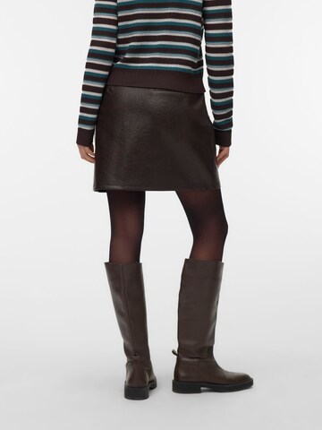 VERO MODA - Falda 'VMBridget' en marrón