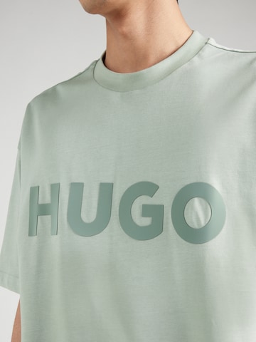 Tricou 'Dinkee' de la HUGO pe verde