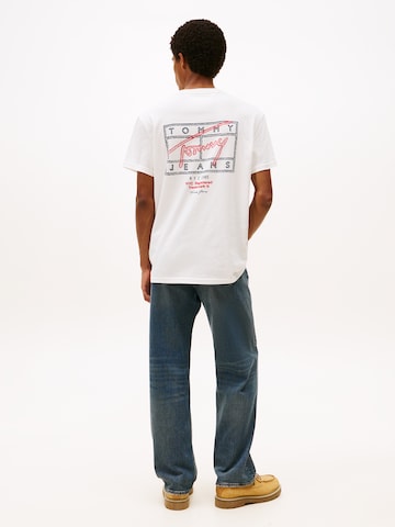 Tommy Jeans Tričko – bílá: přední strana