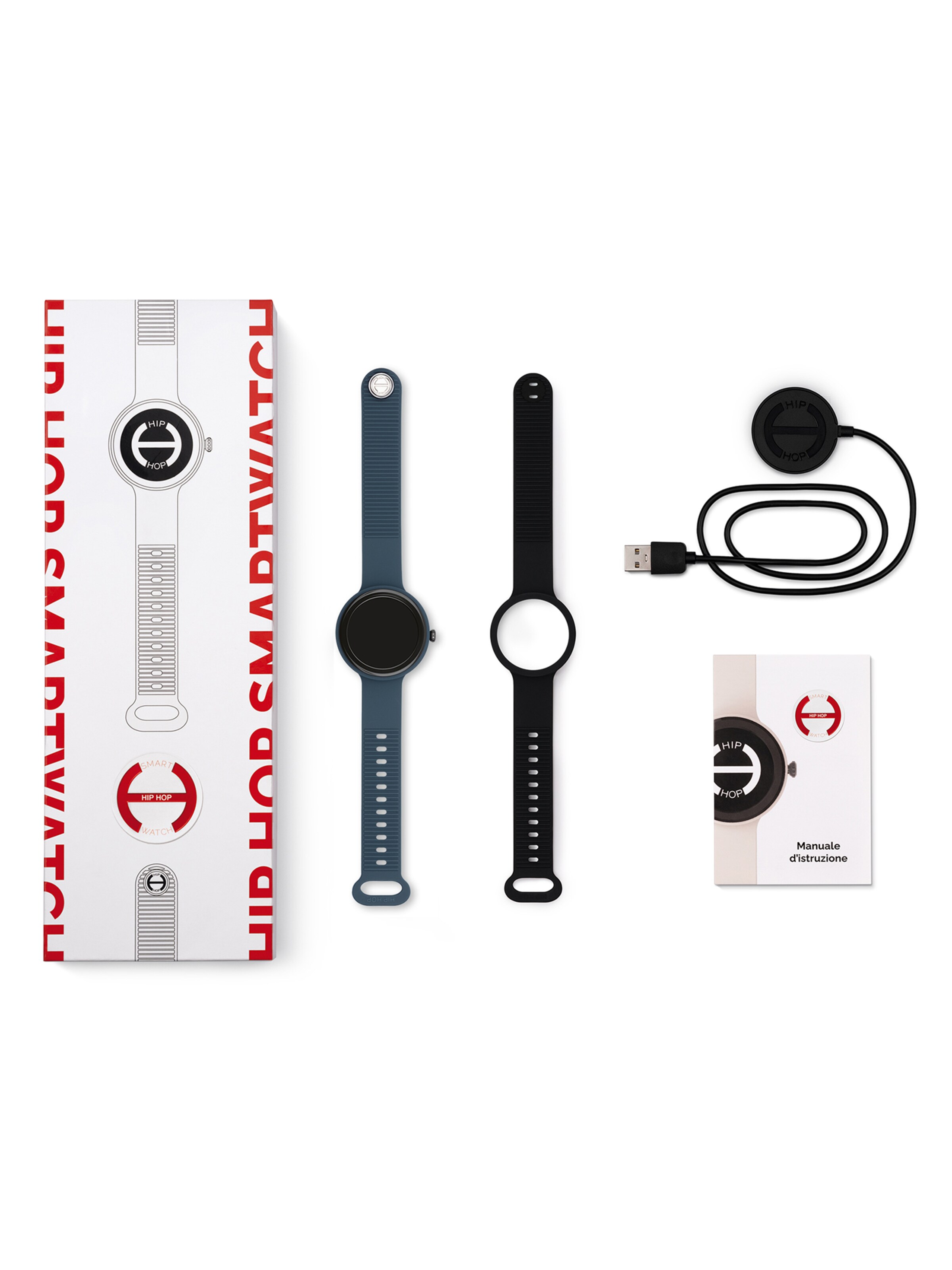 Hip Hop Digitaluhr in Blau