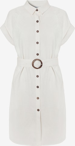 TATUUM Mekko värissä valkoinen: etupuoli