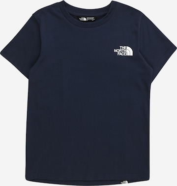 THE NORTH FACE - Camiseta funcional 'SIMPLE DOME' en azul: frente