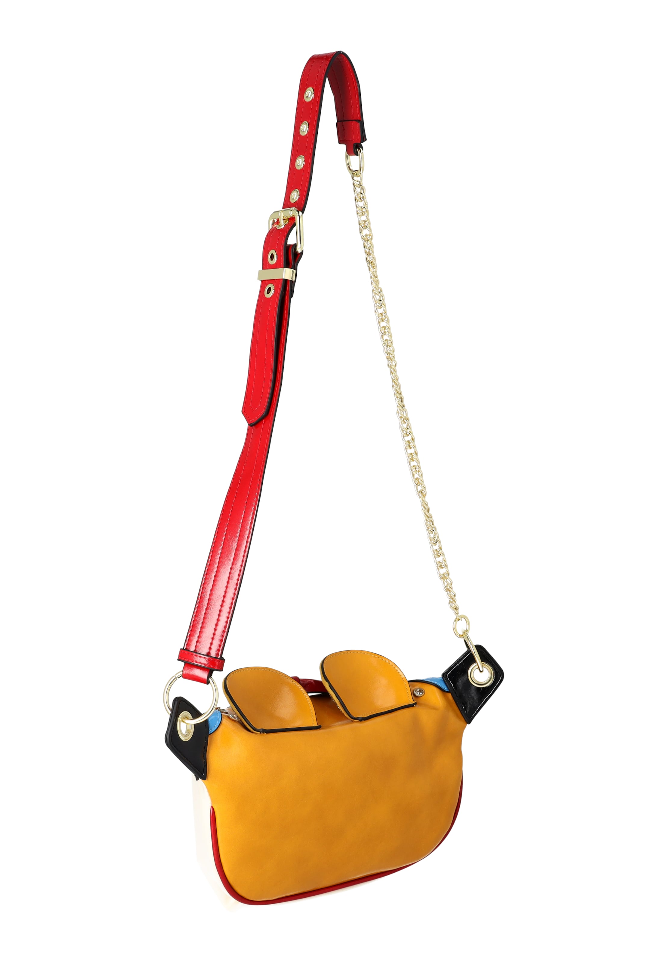 MYMO - Bolso de hombro 'Pop Eyetheme' en blanco