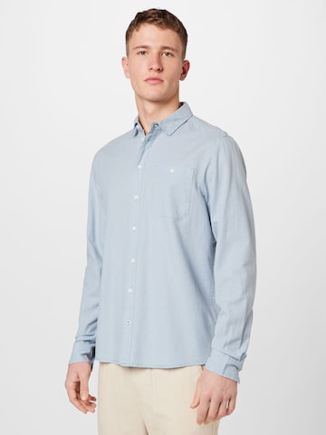 BLEND Regular Fit Hemd in Blau: predná strana