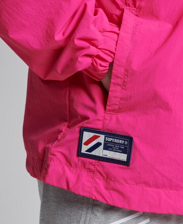 Superdry Athletic Jacket in Pink