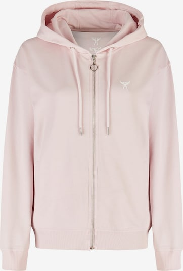 Angels Kapuzensweatshirtjacke Sweatjacke Hoodie Zip in rosa, Produktansicht