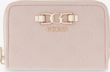 GUESS Wallet 'Anise' in Pink: front