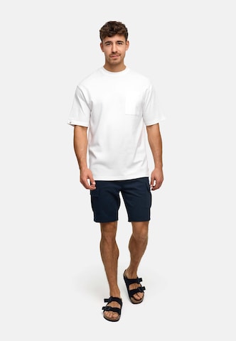 T-Shirt 'Wiwa' INDICODE JEANS en blanc