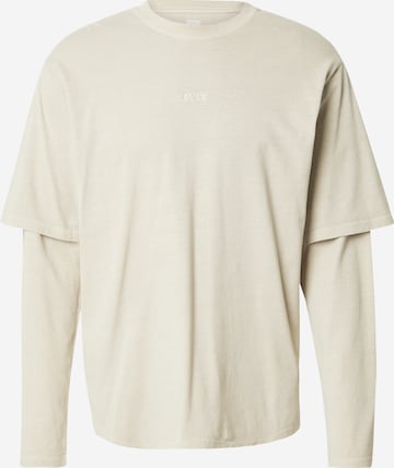 T-Shirt 'LS Twofer' LEVI'S ® en beige : devant