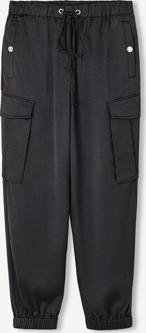 Ipekyol Tapered Broek in Zwart: voorkant