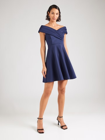 WAL G. Cocktail dress 'AMBER' in Blue: front