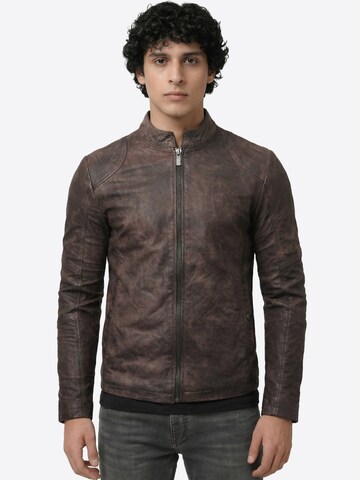 Crone Between-Season Jacket 'IVAR' in Brown: front