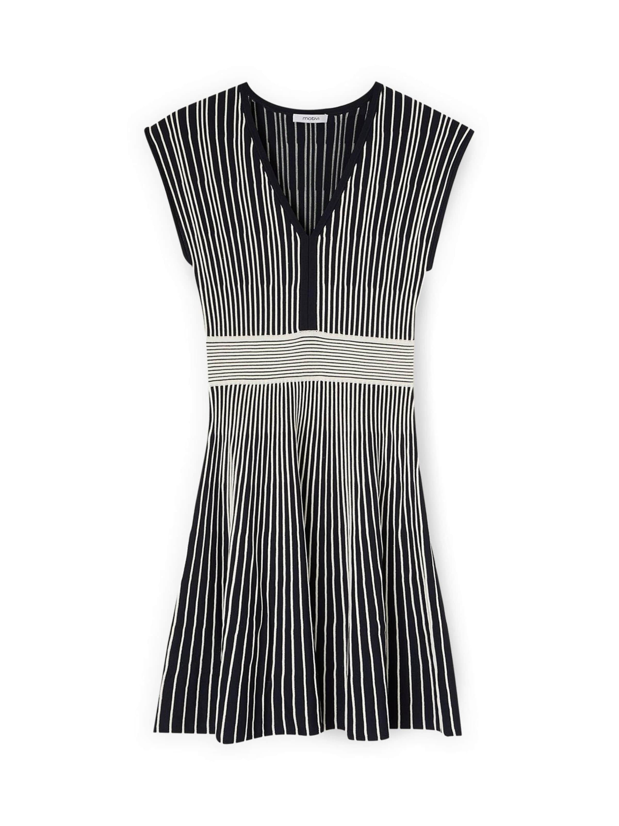 MOTIVI Jurk in Blauw: voorkant