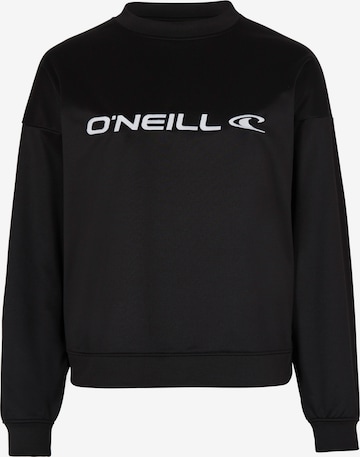 O'NEILL Sweatshirt 'Rutile' in Zwart: voorkant