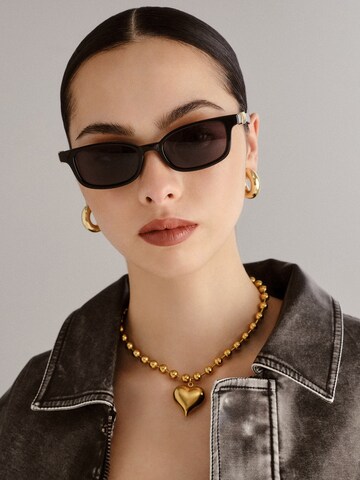 LE SPECS Солнцезащитные очки 'CONFIDENTIAL' в Черный