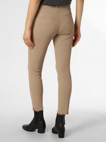 Cambio Slim fit Chino Pants 'Rachel' in Beige