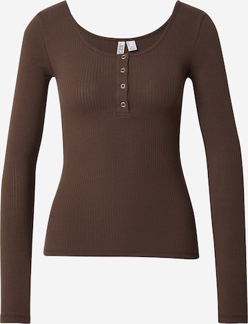 PIECES Paita 'PCKITTE' värissä ruskea: etupuoli