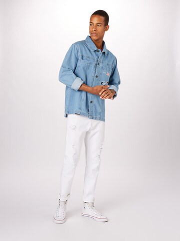 SOUTHPOLE Regular fit Button Up Shirt in Blue