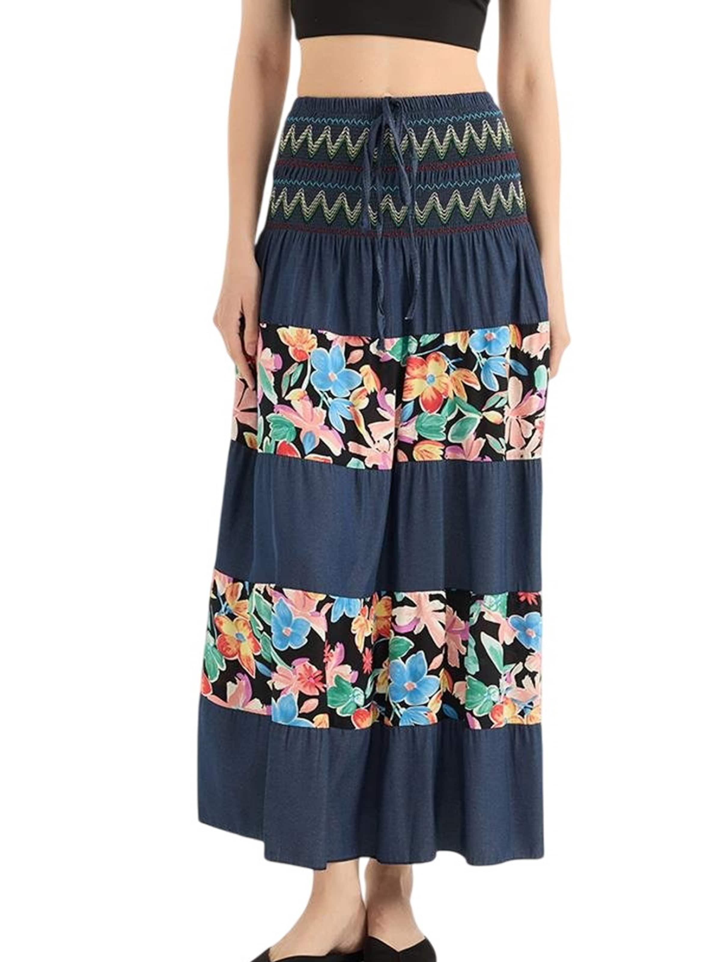 HOME STORE Rok in Blauw: voorkant