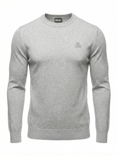DIESEL Sweater 'K-FREEX-NEWPRINT' in XL in Grey, Item view