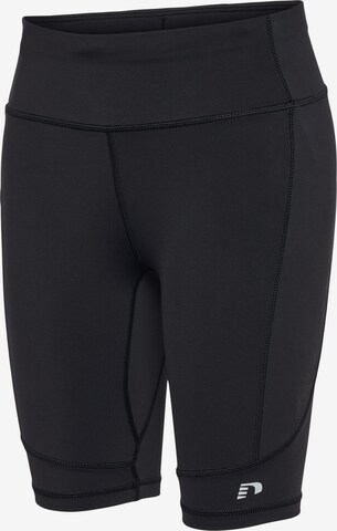 Coupe slim Pantalon de sport Newline en noir