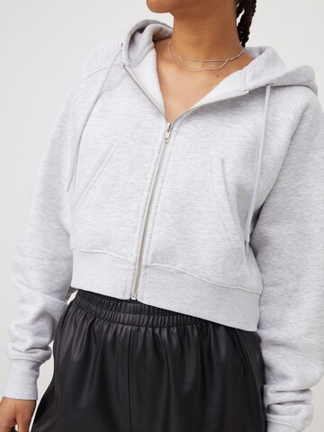 LeGer by Lena Gercke Zip-Up Hoodie 'Hester' in Grey