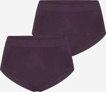 SCHIESSER - Braga 'Classic Seamless' en lila: frente