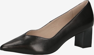 CAPRICE Pumps in Zwart: voorkant