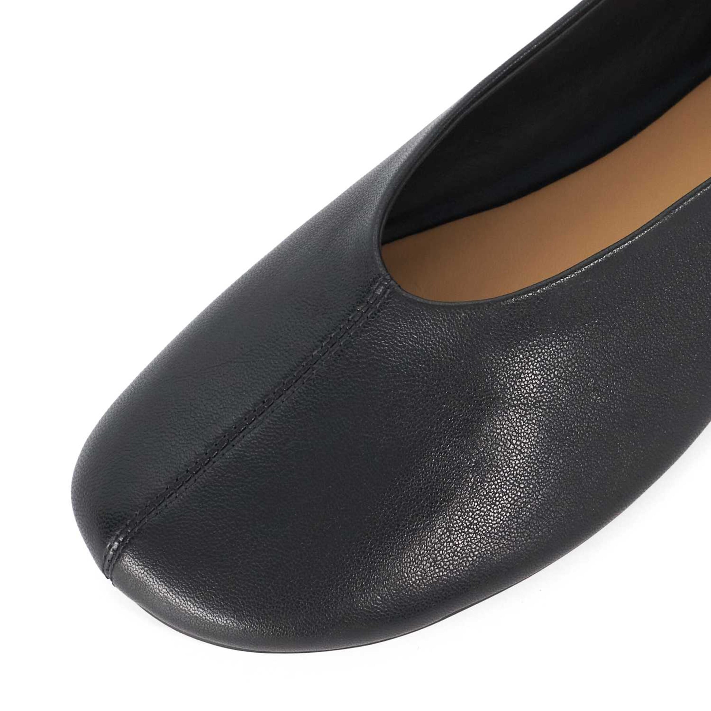 Dune LONDON Ballerina 'Highway' in Zwart