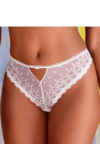 LASCANA Stringit värissä valkoinen