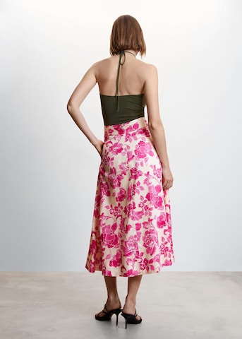 MANGO Skirt 'Macarena' in Pink