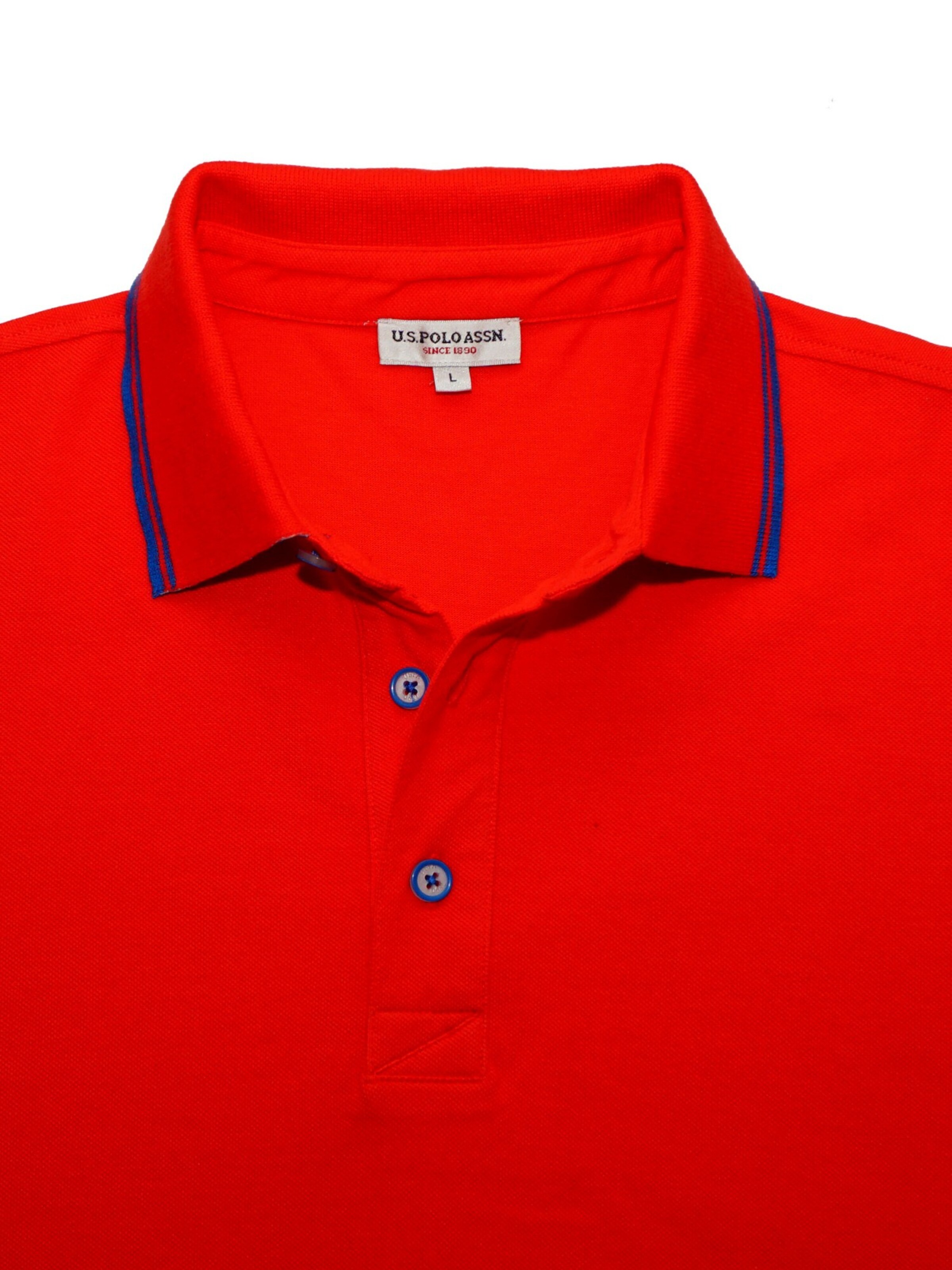 U.S. POLO ASSN. Shirt 'Bust' in Red