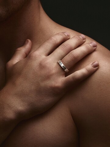 Anello 'EVERYTHING FADES AWAY. AND THIS TOO WILL PASS' di REYTEL in argento