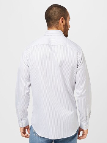 Coupe slim Chemise 'ETHAN' SELECTED HOMME en blanc